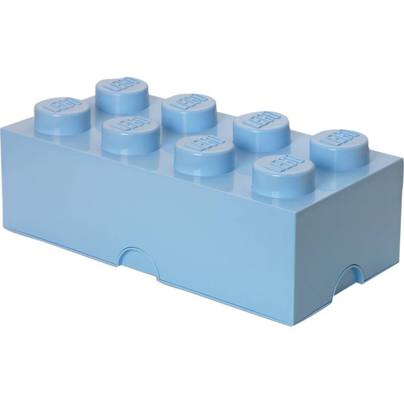 LEGO Storage Brick 8 hellblau, Aufbewahrungsbox von Room Copenhagen