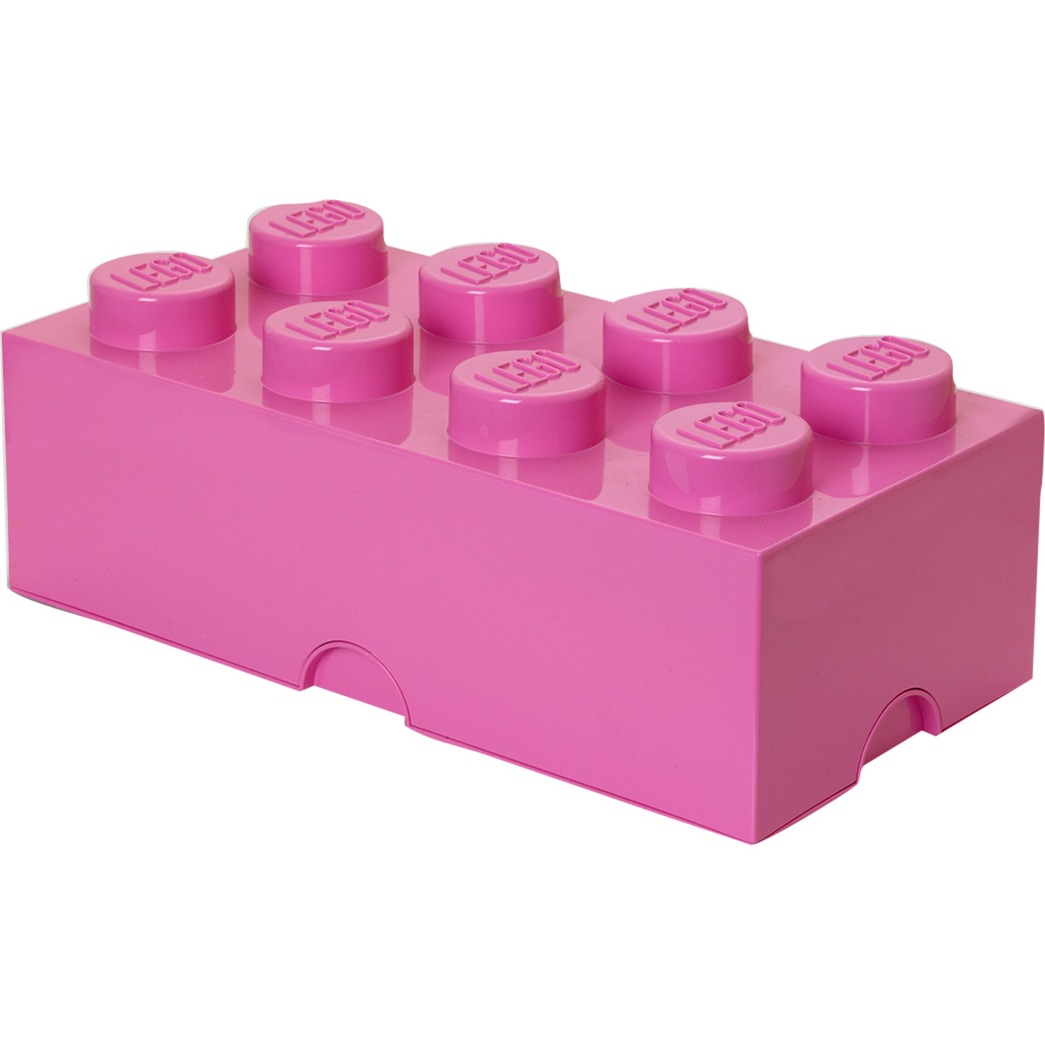 LEGO Storage Brick 8 pink, Aufbewahrungsbox von Room Copenhagen
