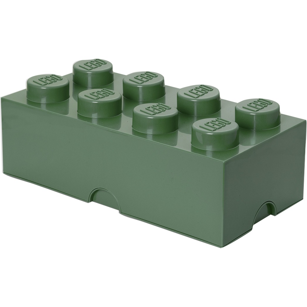 LEGO Storage Brick 8 sandgrün, Aufbewahrungsbox von Room Copenhagen