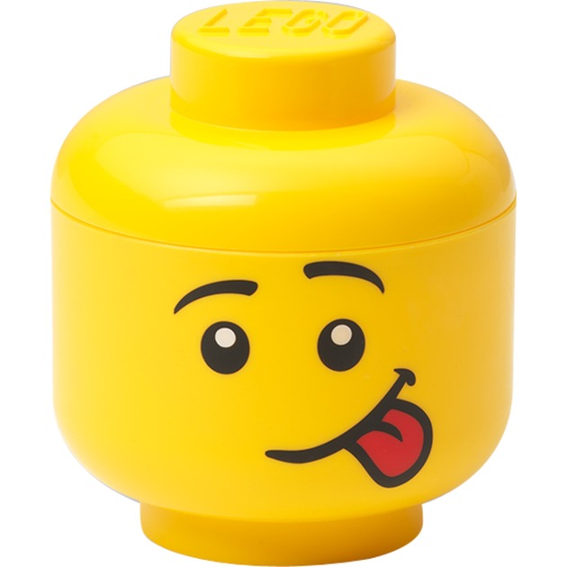 LEGO Storage Head "Silly", mini, Aufbewahrungsbox von Room Copenhagen