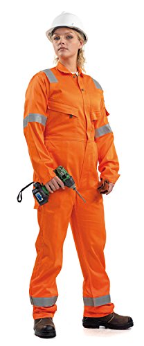 Roots Original RO13090F Flamebuster Nordic Damen Arbeitsoveralls, Größe 16/18, Orange von Roots Original