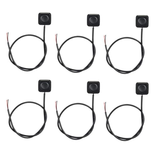 Rordigo 6-Teiliger Momentschalter, Momentan-Druckknopf-Ein-Aus-Schalter, 12 V, 24 V, Oberflächenmontierter Mini-Tastenschalter, Langlebig, Einfache Installation, Einfache Installation Rordigo 6-Teiliger Momentschalter, Momentan-Druckknopf-Ein-Aus-Schalter, 12 V, 24 V, Oberflächenmontierter Mini-Tastenschalter, Langlebig, Einfache Installation, Einfache Installation von Rordigo