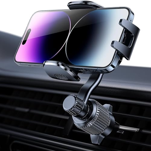 Rorhxia Handyhalterung Auto Lüftung [2024 Upgrade Extensiv Hakenclip Bombenfest] Handy Halterung Auto [360° Ultra Flexibel] Universal Handyhalter Auto für iPhone 15 14 13 Samsung S24 usw (Grau) von Rorhxia