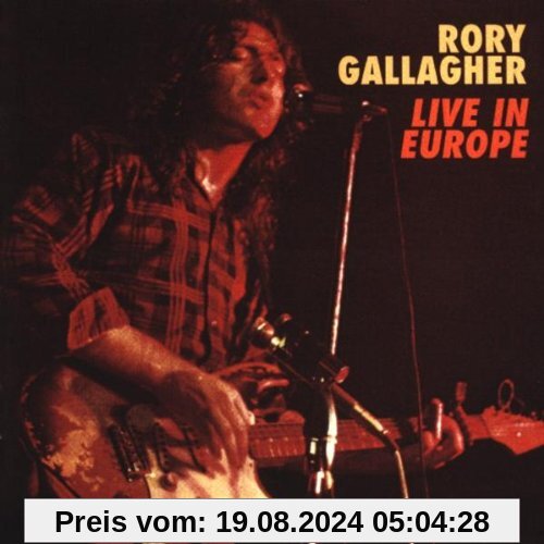 Live in Europe von Rory Gallagher