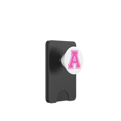 Rosa Buchstabe A Monogramm Initial für Vor oder Nachname A PopSockets PopWallet für MagSafe Rosa Buchstabe A Monogramm Initial für Vor oder Nachname A PopSockets PopWallet für MagSafe von Rosa Alphabet Buchstabe für Frauen und Mädchen