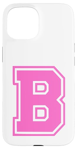 Rosa Buchstabe B Monogramm Initial für Vor oder Nachnamen Hülle für iPhone 15 Rosa Buchstabe B Monogramm Initial für Vor oder Nachnamen Hülle für iPhone 15 von Rosa Alphabet Buchstabe für Frauen und Mädchen