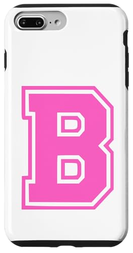 Rosa Buchstabe B Monogramm Initial für Vor oder Nachnamen Hülle für iPhone 7 Plus/8 Plus Rosa Buchstabe B Monogramm Initial für Vor oder Nachnamen Hülle für iPhone 7 Plus/8 Plus von Rosa Alphabet Buchstabe für Frauen und Mädchen