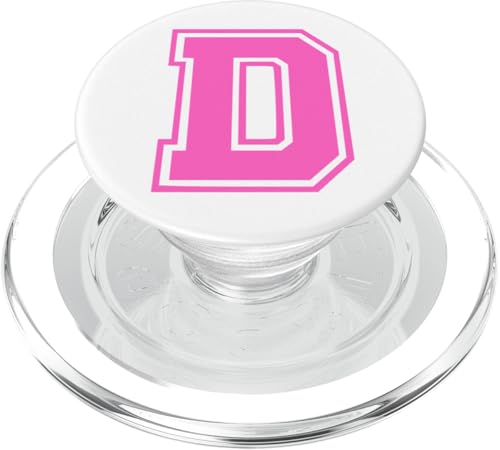 Rosa Buchstabe D Monogramm Initial für Vor oder Nachnamen D PopSockets PopGrip für MagSafe Rosa Buchstabe D Monogramm Initial für Vor oder Nachnamen D PopSockets PopGrip für MagSafe von Rosa Alphabet Buchstabe für Frauen und Mädchen