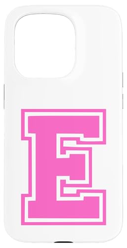Rosa Buchstabe E Monogramm Initial für Vor- oder Nachnamen Hülle für iPhone 15 Pro Rosa Buchstabe E Monogramm Initial für Vor- oder Nachnamen Hülle für iPhone 15 Pro von Rosa Alphabet Buchstabe für Frauen und Mädchen