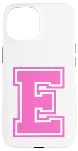 Rosa Buchstabe E Monogramm Initial für Vor- oder Nachnamen Hülle für iPhone 15 Rosa Buchstabe E Monogramm Initial für Vor- oder Nachnamen Hülle für iPhone 15 von Rosa Alphabet Buchstabe für Frauen und Mädchen
