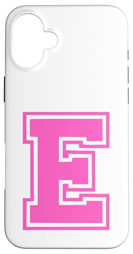 Rosa Buchstabe E Monogramm Initial für Vor- oder Nachnamen Hülle für iPhone 16 Plus Rosa Buchstabe E Monogramm Initial für Vor- oder Nachnamen Hülle für iPhone 16 Plus von Rosa Alphabet Buchstabe für Frauen und Mädchen
