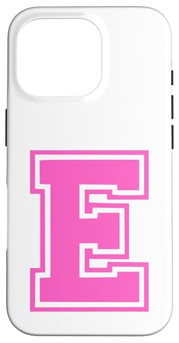 Rosa Buchstabe E Monogramm Initial für Vor- oder Nachnamen Hülle für iPhone 16 Pro Rosa Buchstabe E Monogramm Initial für Vor- oder Nachnamen Hülle für iPhone 16 Pro von Rosa Alphabet Buchstabe für Frauen und Mädchen
