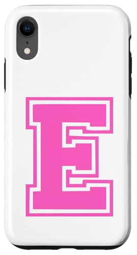 Rosa Buchstabe E Monogramm Initial für Vor- oder Nachnamen Hülle für iPhone XR Rosa Buchstabe E Monogramm Initial für Vor- oder Nachnamen Hülle für iPhone XR von Rosa Alphabet Buchstabe für Frauen und Mädchen