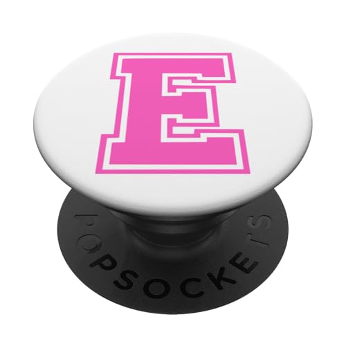 Rosa Buchstabe E Monogramm Initial für Vor- oder Nachnamen PopSockets Klebender PopGrip Rosa Buchstabe E Monogramm Initial für Vor- oder Nachnamen PopSockets Klebender PopGrip von Rosa Alphabet Buchstabe für Frauen und Mädchen