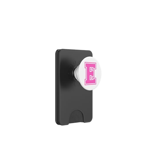 Rosa Buchstabe E Monogramm Initial für Vor- oder Nachnamen PopSockets PopWallet für MagSafe Rosa Buchstabe E Monogramm Initial für Vor- oder Nachnamen PopSockets PopWallet für MagSafe von Rosa Alphabet Buchstabe für Frauen und Mädchen