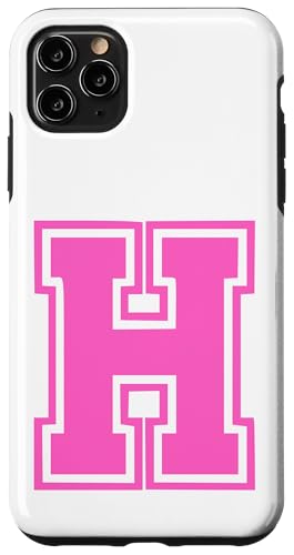 Rosa Buchstabe H Monogramm Initial für Vor- oder Nachnamen Hülle für iPhone 11 Pro Max Rosa Buchstabe H Monogramm Initial für Vor- oder Nachnamen Hülle für iPhone 11 Pro Max von Rosa Alphabet Buchstabe für Frauen und Mädchen