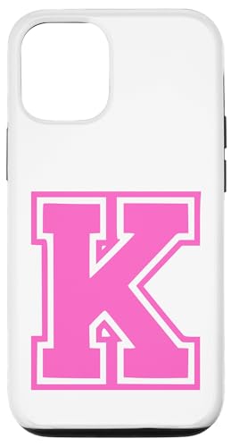 Rosa Buchstabe K Monogramm Initial für Vor oder Nachnamen Hülle für iPhone 12/12 Pro Rosa Buchstabe K Monogramm Initial für Vor oder Nachnamen Hülle für iPhone 12/12 Pro von Rosa Alphabet Buchstabe für Frauen und Mädchen