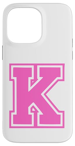 Rosa Buchstabe K Monogramm Initial für Vor oder Nachnamen Hülle für iPhone 14 Pro Max Rosa Buchstabe K Monogramm Initial für Vor oder Nachnamen Hülle für iPhone 14 Pro Max von Rosa Alphabet Buchstabe für Frauen und Mädchen