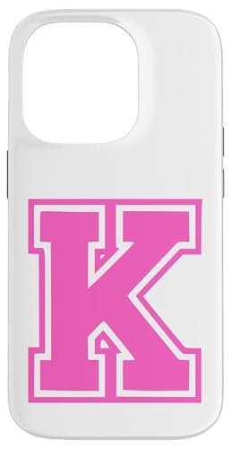 Rosa Buchstabe K Monogramm Initial für Vor oder Nachnamen Hülle für iPhone 14 Pro Rosa Buchstabe K Monogramm Initial für Vor oder Nachnamen Hülle für iPhone 14 Pro von Rosa Alphabet Buchstabe für Frauen und Mädchen