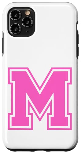 Rosa Buchstabe M Monogramm Initial für Vor oder Nachnamen Hülle für iPhone 11 Pro Max Rosa Buchstabe M Monogramm Initial für Vor oder Nachnamen Hülle für iPhone 11 Pro Max von Rosa Alphabet Buchstabe für Frauen und Mädchen
