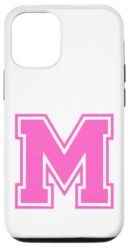 Rosa Buchstabe M Monogramm Initial für Vor oder Nachnamen Hülle für iPhone 12/12 Pro Rosa Buchstabe M Monogramm Initial für Vor oder Nachnamen Hülle für iPhone 12/12 Pro von Rosa Alphabet Buchstabe für Frauen und Mädchen