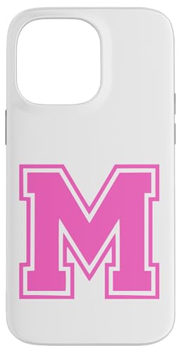Rosa Buchstabe M Monogramm Initial für Vor oder Nachnamen Hülle für iPhone 14 Pro Max Rosa Buchstabe M Monogramm Initial für Vor oder Nachnamen Hülle für iPhone 14 Pro Max von Rosa Alphabet Buchstabe für Frauen und Mädchen