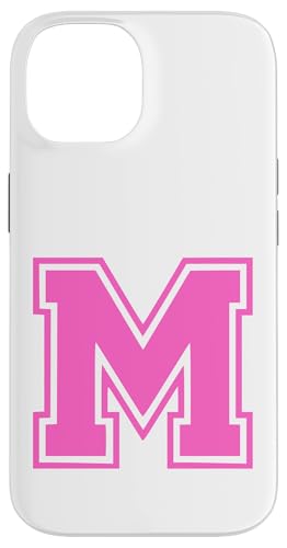 Rosa Buchstabe M Monogramm Initial für Vor oder Nachnamen Hülle für iPhone 14 Rosa Buchstabe M Monogramm Initial für Vor oder Nachnamen Hülle für iPhone 14 von Rosa Alphabet Buchstabe für Frauen und Mädchen
