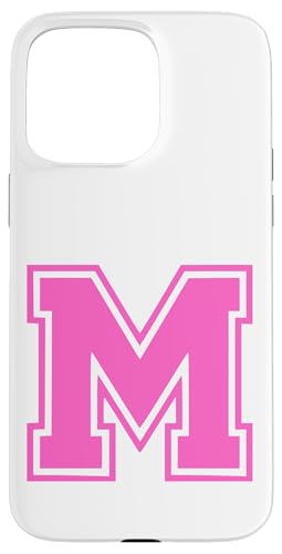Rosa Buchstabe M Monogramm Initial für Vor oder Nachnamen Hülle für iPhone 15 Pro Max Rosa Buchstabe M Monogramm Initial für Vor oder Nachnamen Hülle für iPhone 15 Pro Max von Rosa Alphabet Buchstabe für Frauen und Mädchen