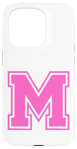 Rosa Buchstabe M Monogramm Initial für Vor oder Nachnamen Hülle für iPhone 15 Pro Rosa Buchstabe M Monogramm Initial für Vor oder Nachnamen Hülle für iPhone 15 Pro von Rosa Alphabet Buchstabe für Frauen und Mädchen