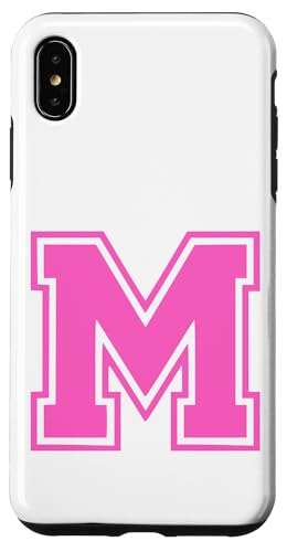 Rosa Buchstabe M Monogramm Initial für Vor oder Nachnamen Hülle für iPhone XS Max Rosa Buchstabe M Monogramm Initial für Vor oder Nachnamen Hülle für iPhone XS Max von Rosa Alphabet Buchstabe für Frauen und Mädchen