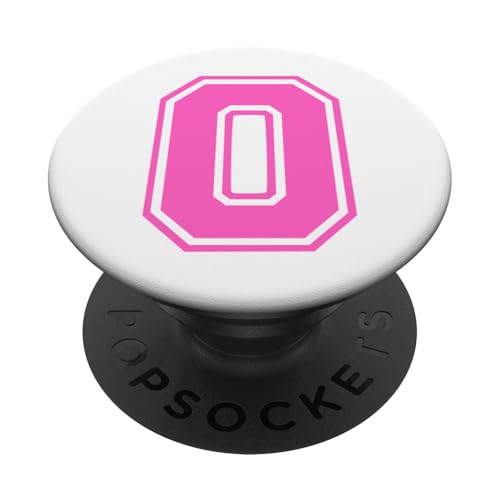 Rosa Buchstabe O Monogramm Initial für den Vornamen O PopSockets Klebender PopGrip Rosa Buchstabe O Monogramm Initial für den Vornamen O PopSockets Klebender PopGrip von Rosa Alphabet Buchstabe für Frauen und Mädchen