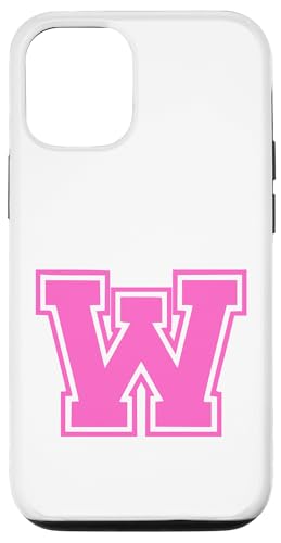 Rosa Buchstabe W Monogramm Anfangsbuchstabe für Vorname Hülle für iPhone 12/12 Pro Rosa Buchstabe W Monogramm Anfangsbuchstabe für Vorname Hülle für iPhone 12/12 Pro von Rosa Alphabet Buchstabe für Frauen und Mädchen