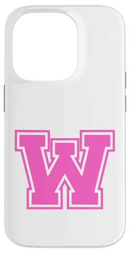Rosa Buchstabe W Monogramm Anfangsbuchstabe für Vorname Hülle für iPhone 14 Pro Rosa Buchstabe W Monogramm Anfangsbuchstabe für Vorname Hülle für iPhone 14 Pro von Rosa Alphabet Buchstabe für Frauen und Mädchen