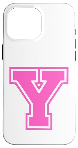 Rosa Buchstabe Y Monogramm Initial für Vorname Nachname Y Hülle für iPhone 16 Pro Max Rosa Buchstabe Y Monogramm Initial für Vorname Nachname Y Hülle für iPhone 16 Pro Max von Rosa Alphabet Buchstabe für Frauen und Mädchen