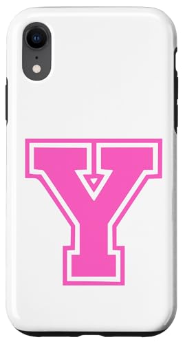 Rosa Buchstabe Y Monogramm Initial für Vorname Nachname Y Hülle für iPhone XR Rosa Buchstabe Y Monogramm Initial für Vorname Nachname Y Hülle für iPhone XR von Rosa Alphabet Buchstabe für Frauen und Mädchen