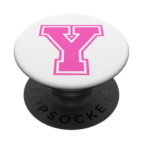 Rosa Buchstabe Y Monogramm Initial für Vorname Nachname Y PopSockets Klebender PopGrip Rosa Buchstabe Y Monogramm Initial für Vorname Nachname Y PopSockets Klebender PopGrip von Rosa Alphabet Buchstabe für Frauen und Mädchen