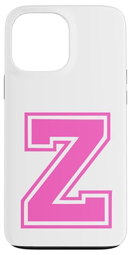 Rosa Buchstabe Z Monogramm Initial für Vorname Nachname Z Hülle für iPhone 13 Pro Max Rosa Buchstabe Z Monogramm Initial für Vorname Nachname Z Hülle für iPhone 13 Pro Max von Rosa Alphabet Buchstabe für Frauen und Mädchen