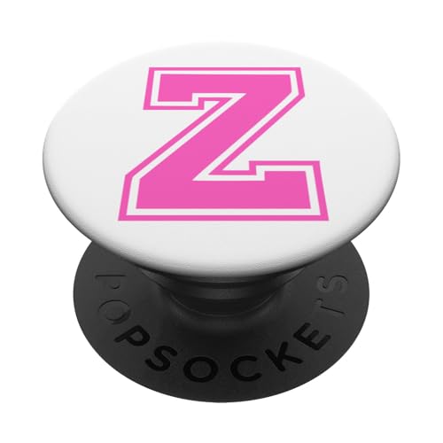 Rosa Buchstabe Z Monogramm Initial für Vorname Nachname Z PopSockets Klebender PopGrip Rosa Buchstabe Z Monogramm Initial für Vorname Nachname Z PopSockets Klebender PopGrip von Rosa Alphabet Buchstabe für Frauen und Mädchen