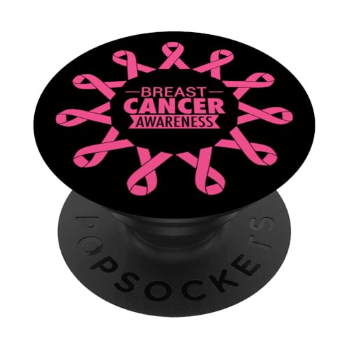 Breast Cancer Awareness Rosa Schleife Brustkrebs PopSockets Klebender PopGrip Breast Cancer Awareness Rosa Schleife Brustkrebs PopSockets Klebender PopGrip von Rosa Schleife Brustkrebsmonat Oktober Geschenke