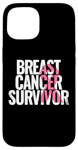 Breast Cancer Survivor Awareness Rosa Schleife Brustkrebs Hülle für iPhone 15 von Rosa Schleife Brustkrebsmonat Oktober Geschenke
