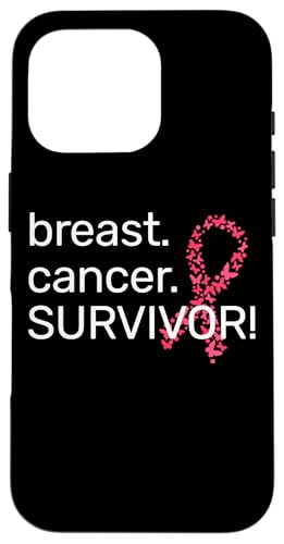 Breast Cancer Survivor Awareness Rosa Schleife Brustkrebs Hülle für iPhone 16 Pro von Rosa Schleife Brustkrebsmonat Oktober Geschenke