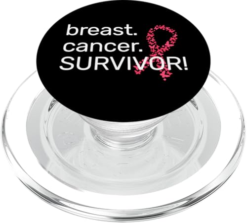 Breast Cancer Survivor Awareness Rosa Schleife Brustkrebs PopSockets PopGrip für MagSafe Breast Cancer Survivor Awareness Rosa Schleife Brustkrebs PopSockets PopGrip für MagSafe von Rosa Schleife Brustkrebsmonat Oktober Geschenke