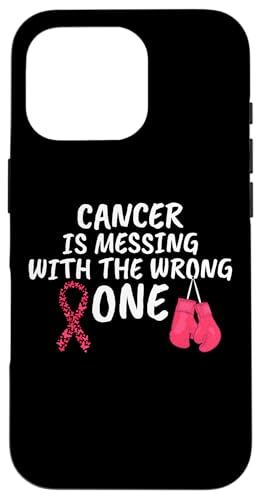 Cancer Is Messing With The Wrong One Brustkrebs Hülle für iPhone 16 Pro Cancer Is Messing With The Wrong One Brustkrebs Hülle für iPhone 16 Pro von Rosa Schleife Brustkrebsmonat Oktober Geschenke