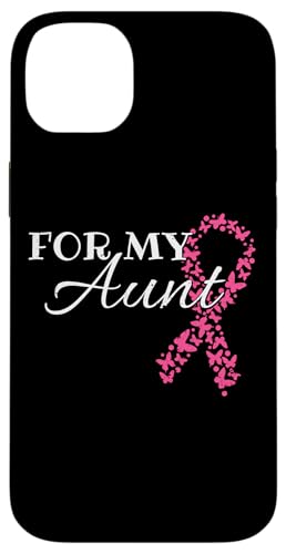 For My Aunt Breast Cancer Rosa Schleife Brustkrebs Hülle für iPhone 14 Plus von Rosa Schleife Brustkrebsmonat Oktober Geschenke