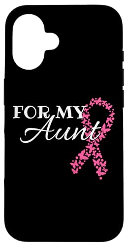 For My Aunt Breast Cancer Rosa Schleife Brustkrebs Hülle für iPhone 16 For My Aunt Breast Cancer Rosa Schleife Brustkrebs Hülle für iPhone 16 von Rosa Schleife Brustkrebsmonat Oktober Geschenke