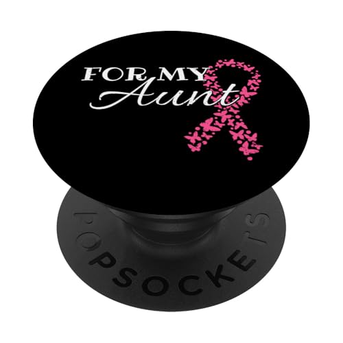 For My Aunt Breast Cancer Rosa Schleife Brustkrebs PopSockets Klebender PopGrip For My Aunt Breast Cancer Rosa Schleife Brustkrebs PopSockets Klebender PopGrip von Rosa Schleife Brustkrebsmonat Oktober Geschenke