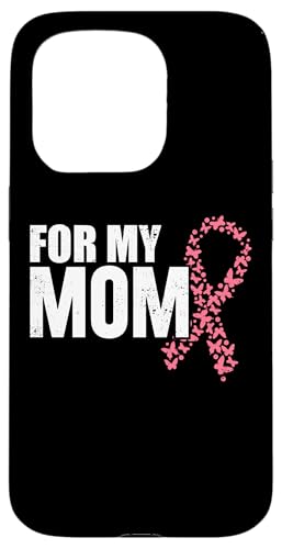 For My Mom Breast Cancer Awareness Rosa Schleife Brustkrebs Hülle für iPhone 15 Pro von Rosa Schleife Brustkrebsmonat Oktober Geschenke