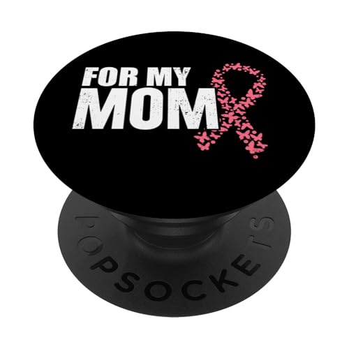 For My Mom Breast Cancer Awareness Rosa Schleife Brustkrebs PopSockets Klebender PopGrip For My Mom Breast Cancer Awareness Rosa Schleife Brustkrebs PopSockets Klebender PopGrip von Rosa Schleife Brustkrebsmonat Oktober Geschenke