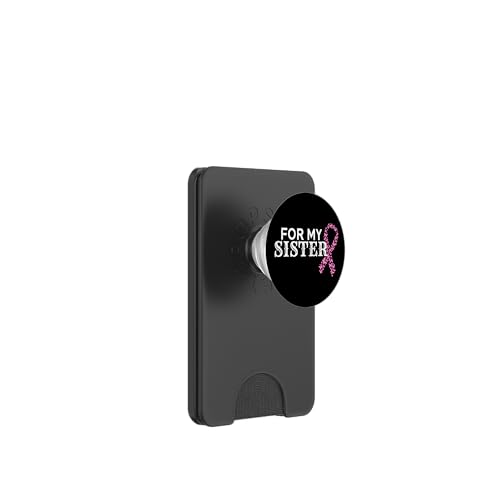 For My Sister Breast Cancer Rosa Schleife Brustkrebs PopSockets PopWallet für MagSafe For My Sister Breast Cancer Rosa Schleife Brustkrebs PopSockets PopWallet für MagSafe von Rosa Schleife Brustkrebsmonat Oktober Geschenke