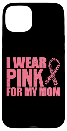 I Wear Pink For My Mom Rosa Schleife Brustkrebs Hülle für iPhone 15 Plus I Wear Pink For My Mom Rosa Schleife Brustkrebs Hülle für iPhone 15 Plus von Rosa Schleife Brustkrebsmonat Oktober Geschenke